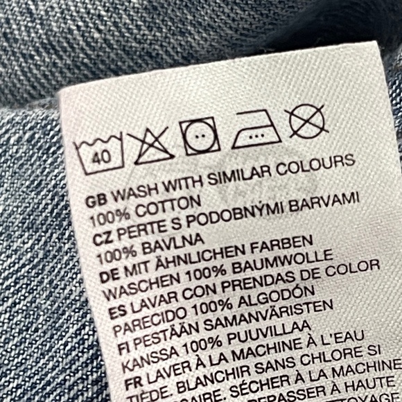 Cheap Monday Mid-Rise Denim Jean Shorts Size 26 - Picture 9 of 13